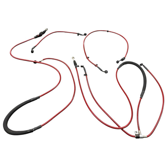 2020 - 24 BMW S1000RR ABS HOSE SET RED LINES FRONT BACK BRAKE HOSES AFTERMARKET