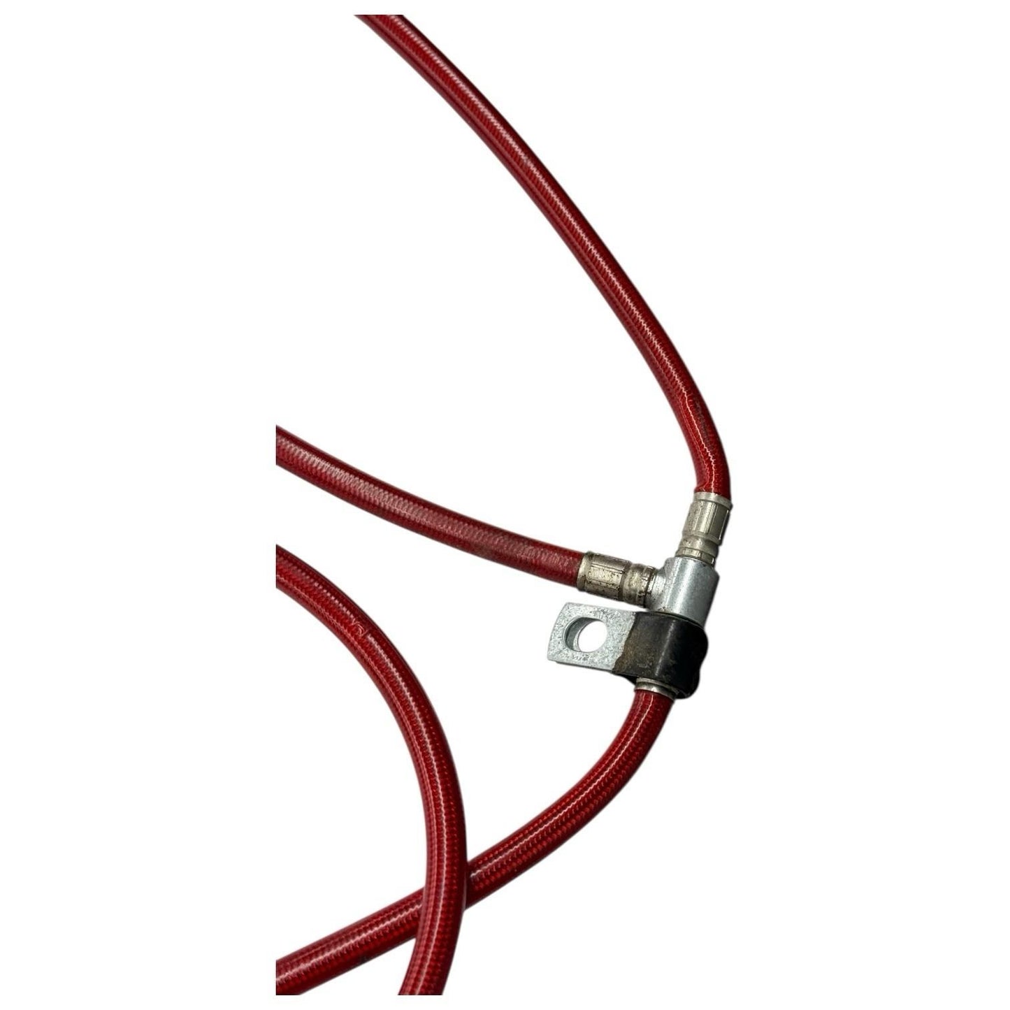 2020 - 24 BMW S1000RR ABS HOSE SET RED LINES FRONT BACK BRAKE HOSES AFTERMARKET