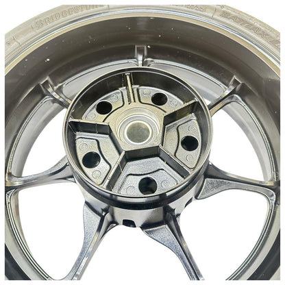 2022 - 2024 SUZUKI HAYABUSA REAR WHEEL BACK RIM TIRE RUBBER BLACK STOCK OEM