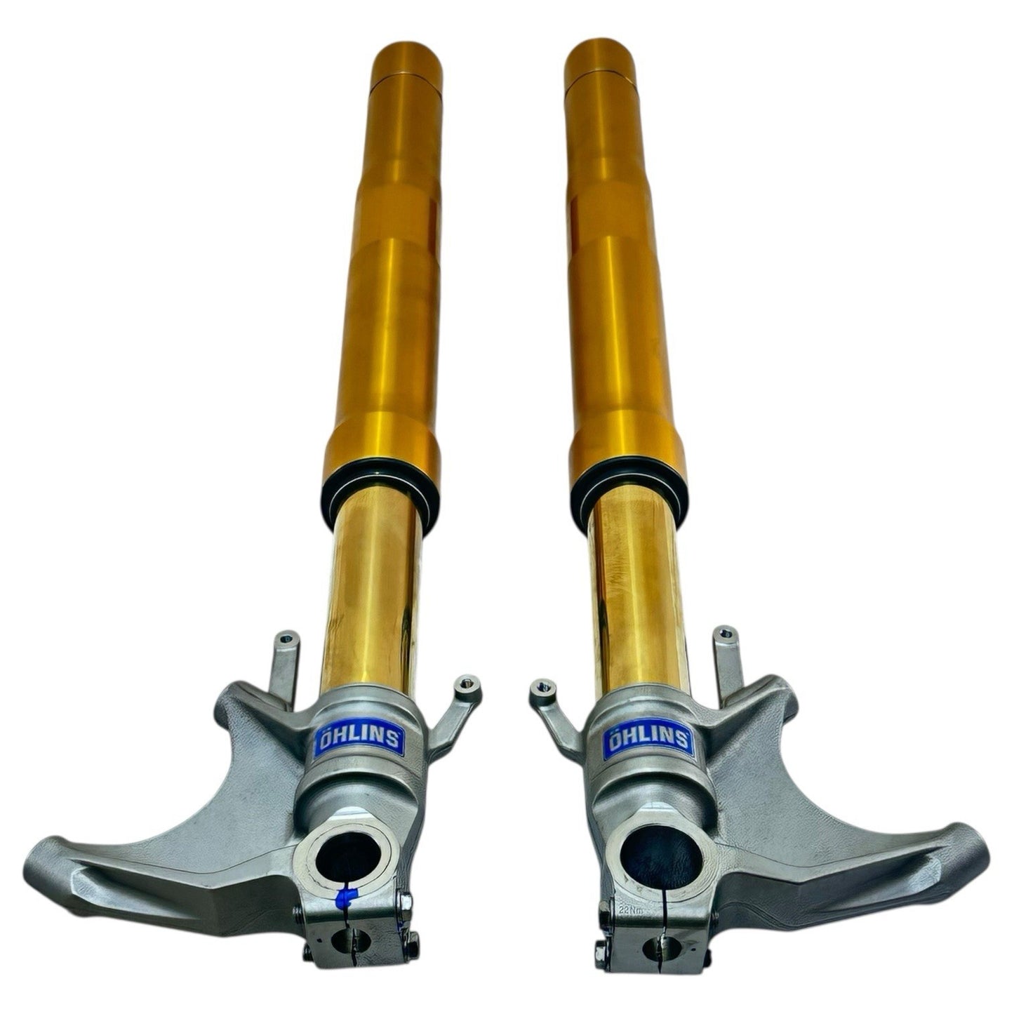 2014 - 2016 HONDA CBR1000RR SP OHLINS FRONT FORKS SUSPENSION YELLOW STRAIGHT SET