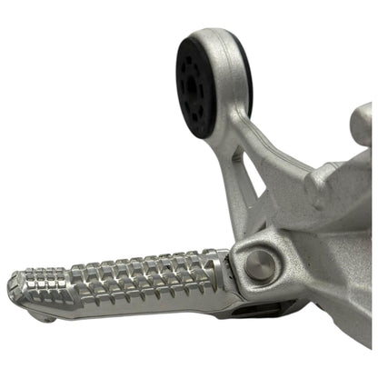 2020 - 2025 BMW S1000RR RIGHT REARSET FRONT FOOT PEG BRAKE LEVER SILVER GUARD