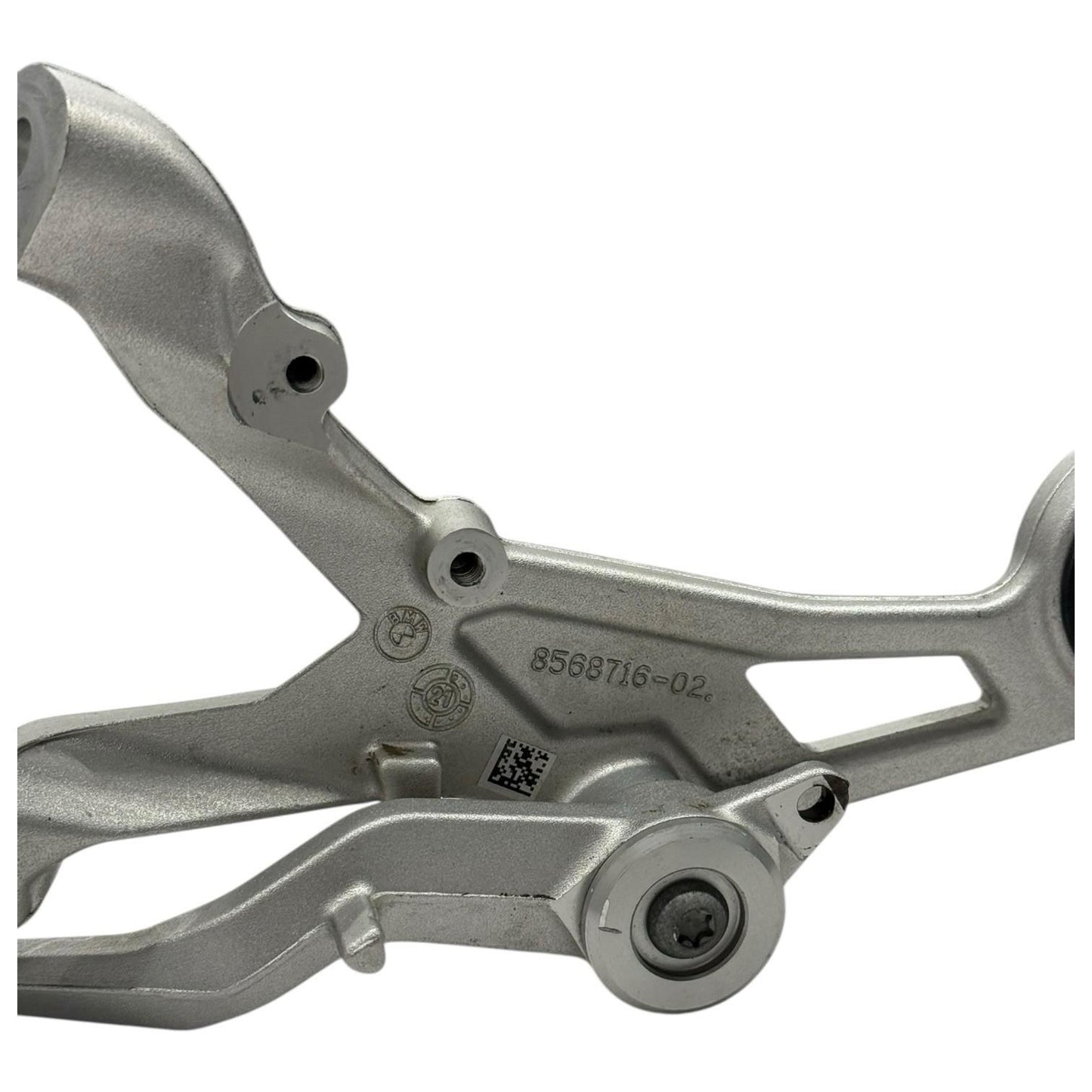 2020 - 2025 BMW S1000RR RIGHT REARSET FRONT FOOT PEG BRAKE LEVER SILVER GUARD