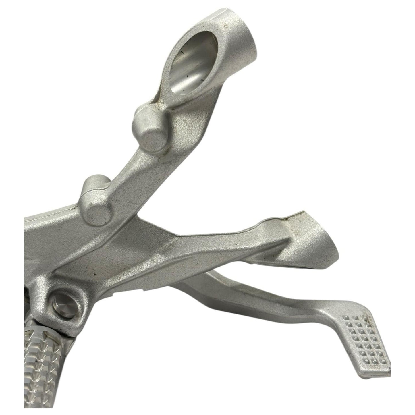 2020 - 2025 BMW S1000RR RIGHT REARSET FRONT FOOT PEG BRAKE LEVER SILVER GUARD