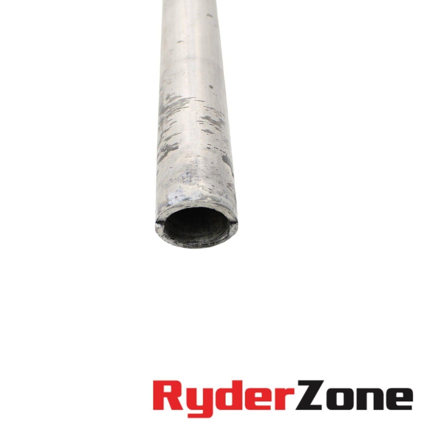 2006 2007 SUZUKI GSXR600 GSXR750 RIGHT HANDLEBAR CLIP ON SILVER STRAIGHT