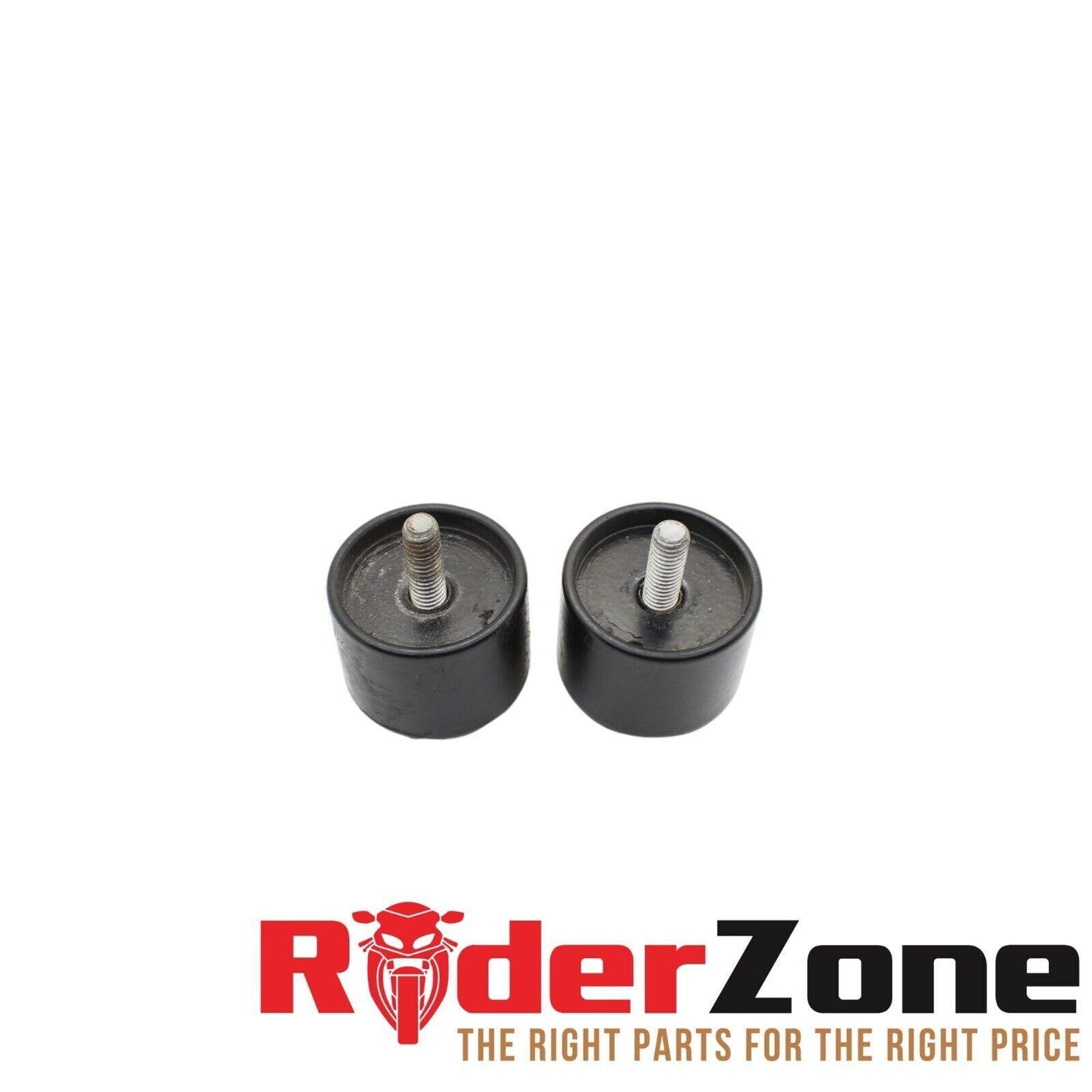 2004 - 2008 APRILIA RSV1000R HANDLE BAR CLIP ONS INSERTS BLACK BOLT BLACK