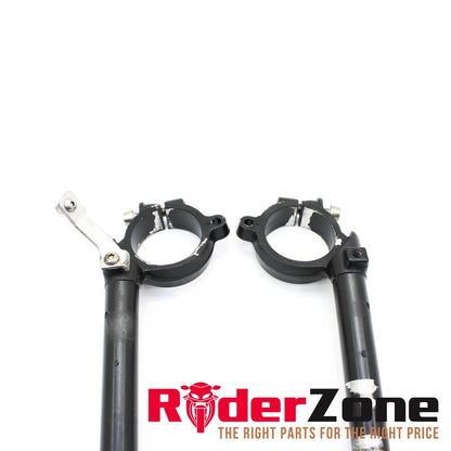 2004 - 2008 APRILIA RSV1000R CLIP ON SET BLACK STRAIGHT LEFT RIGHT HANDLE BAR