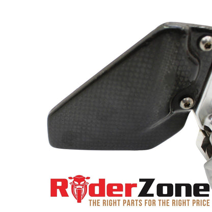 2004 - 2008 APRILIA RSV1000R REARSET SET PEG BRACKET RIGHT LEFT SILVER GUARD