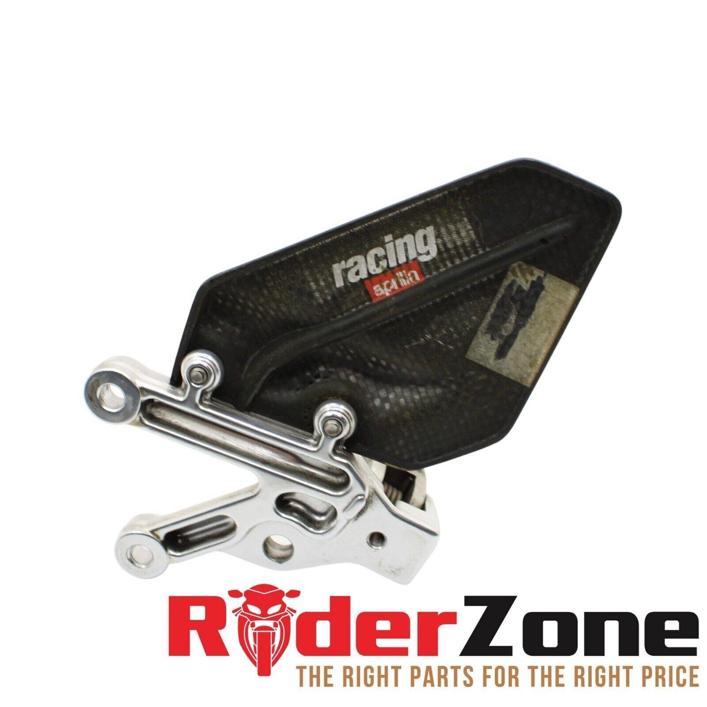 2004 - 2008 APRILIA RSV1000R REARSET SET PEG BRACKET RIGHT LEFT SILVER GUARD
