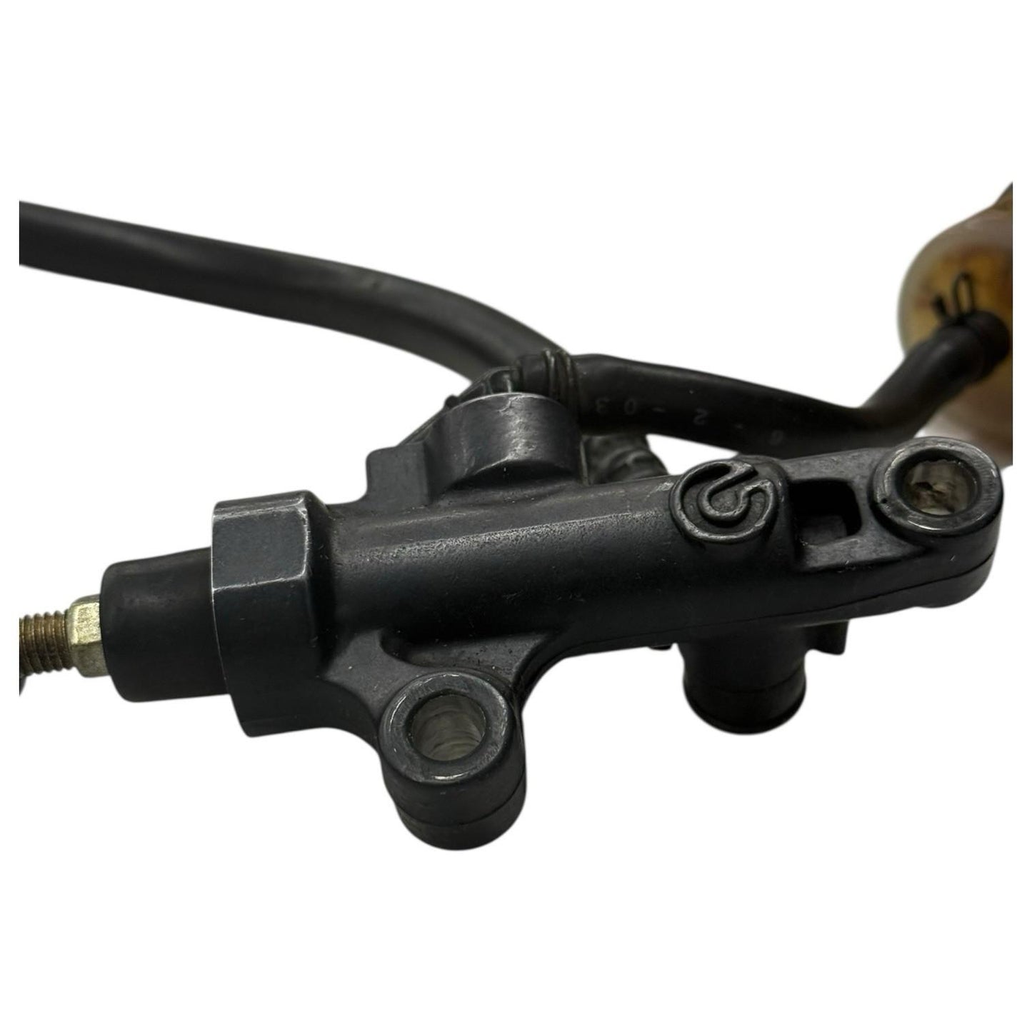 2004 - 2008 APRILIA RSV1000R REAR BRAKE MASTER CYLINDER RESERVOIR BRAKE LINE