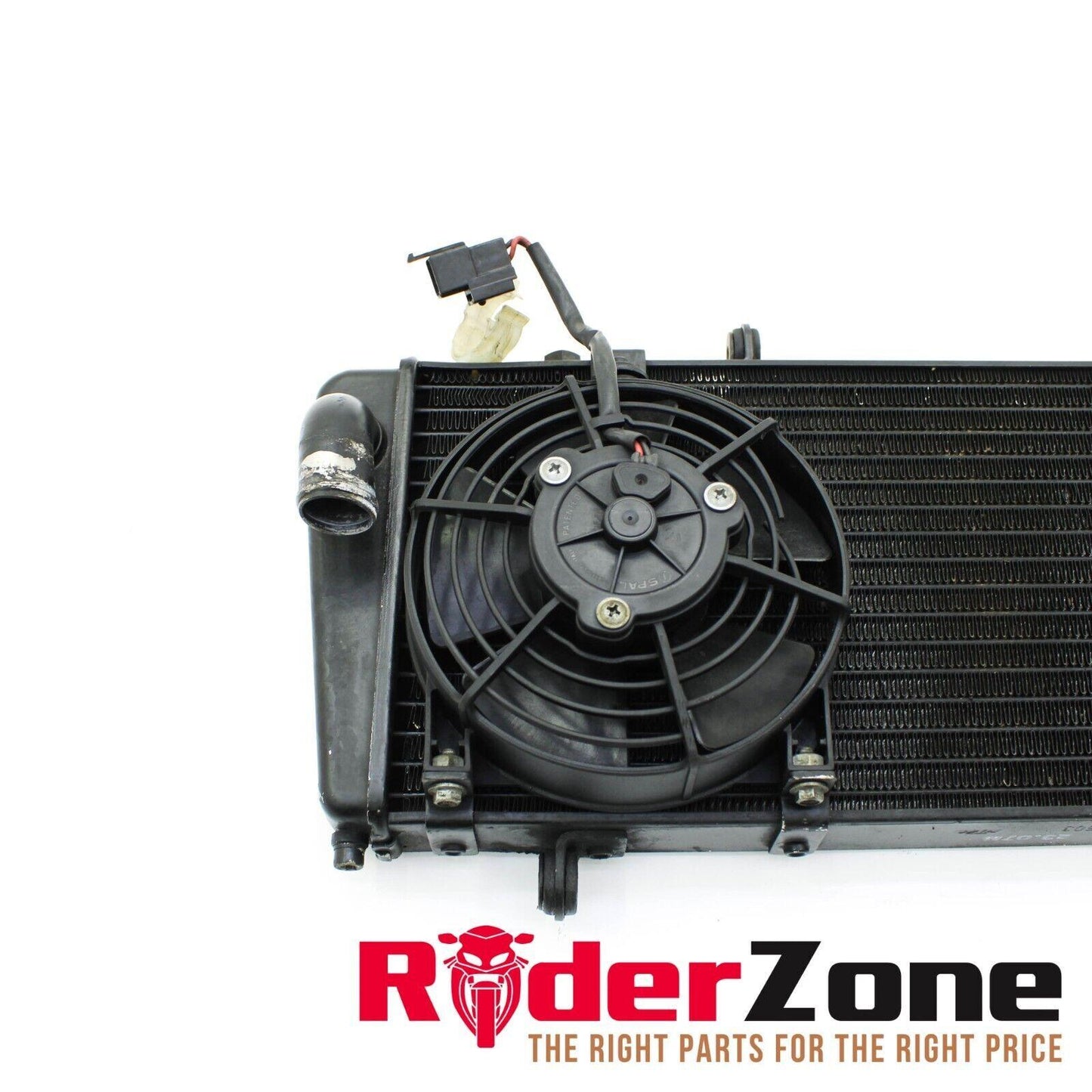 2004 - 2008 APRILIA RSV1000R RADIATOR FANS BLACK COOLING SYSTEM BLACK STRAIGHT