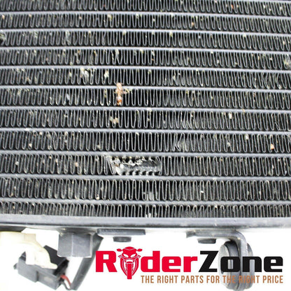 2004 - 2008 APRILIA RSV1000R RADIATOR FANS BLACK COOLING SYSTEM BLACK STRAIGHT