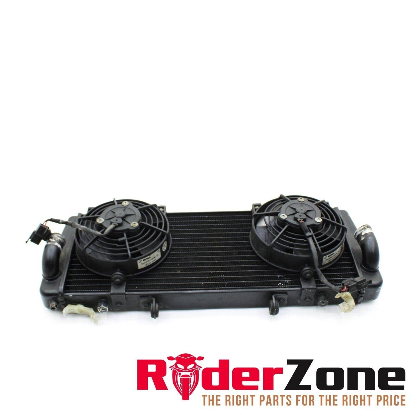 2004 - 2008 APRILIA RSV1000R RADIATOR FANS BLACK COOLING SYSTEM BLACK STRAIGHT