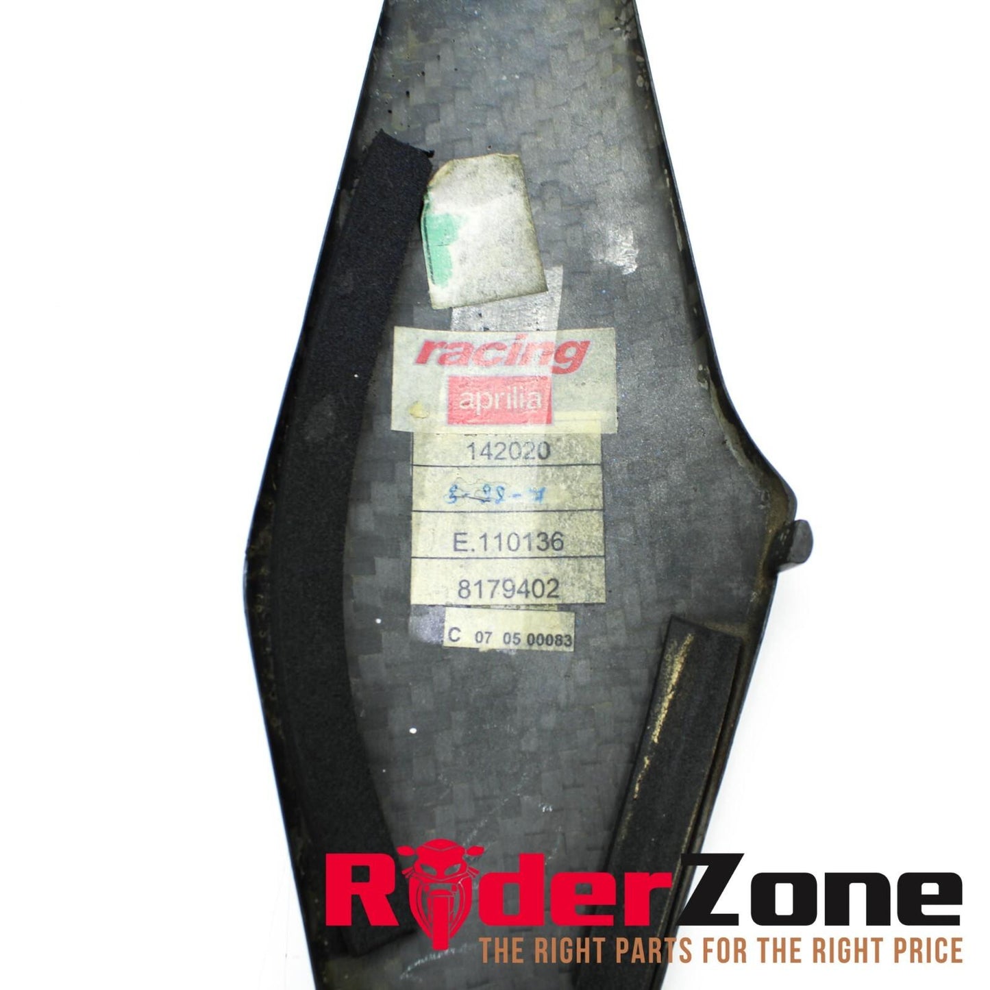 2004 - 2008 APRILIA RSV1000R GAS TANK PANEL SIDE TRIM FAIRING *CARBON FIBER*