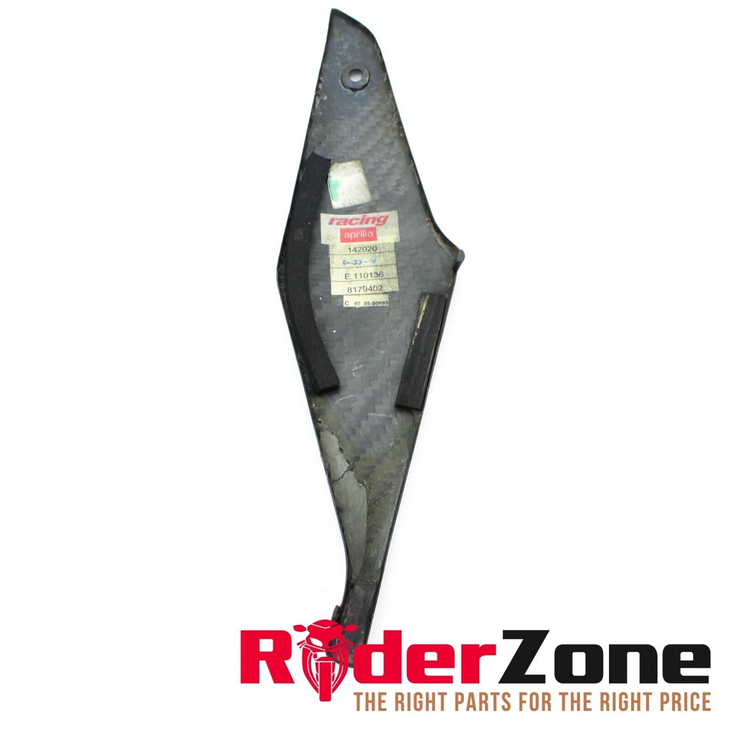 2004 - 2008 APRILIA RSV1000R GAS TANK PANEL SIDE TRIM FAIRING *CARBON FIBER*
