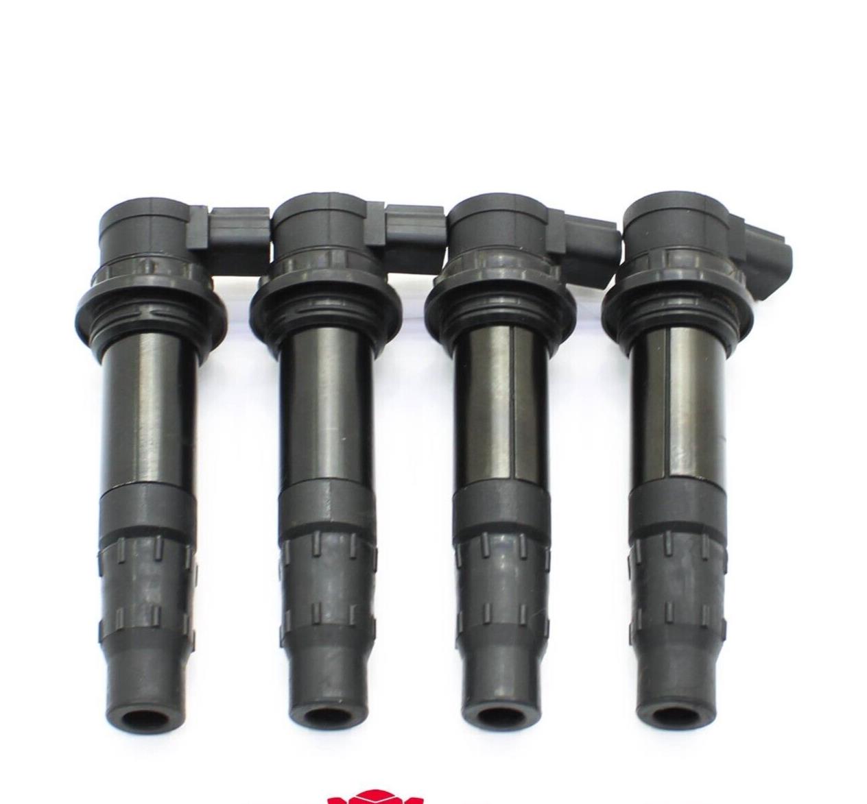 2003 - 2005 YAMAHA 06-09 R6S IGNITION COILS SET SPARK PLUG COILS COMPLETE OF 4