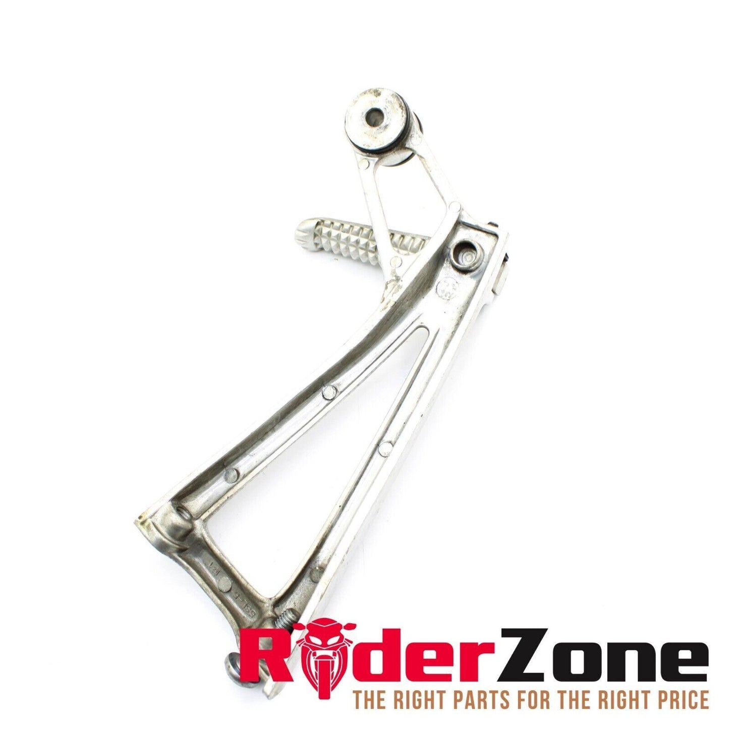 2003 - 2005 YAMAHA 06-09 R6S PASSENGER PEGS LEFT RIGHT REAR SILVER STOCK