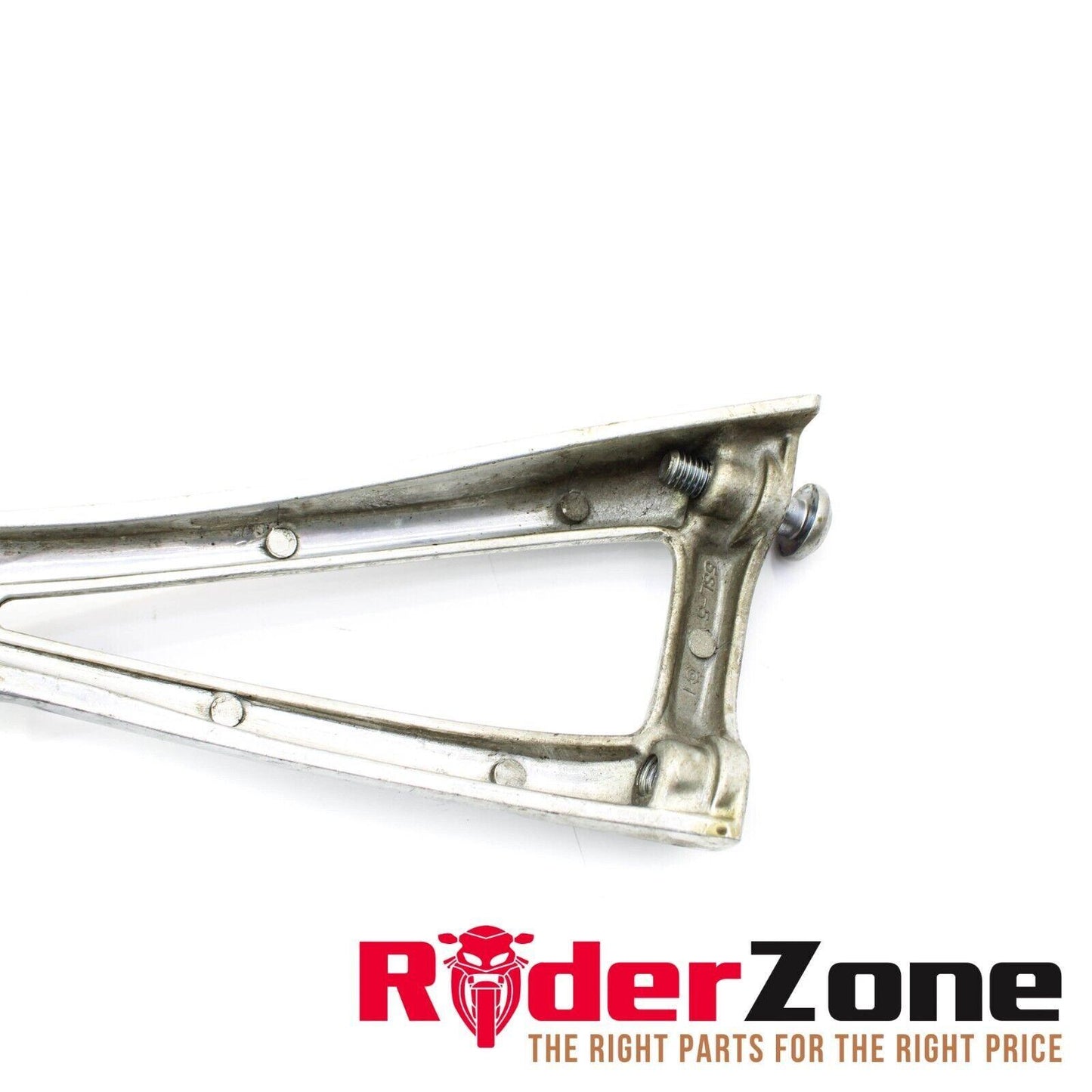 2003 - 2005 YAMAHA 06-09 R6S PASSENGER PEGS LEFT RIGHT REAR SILVER STOCK