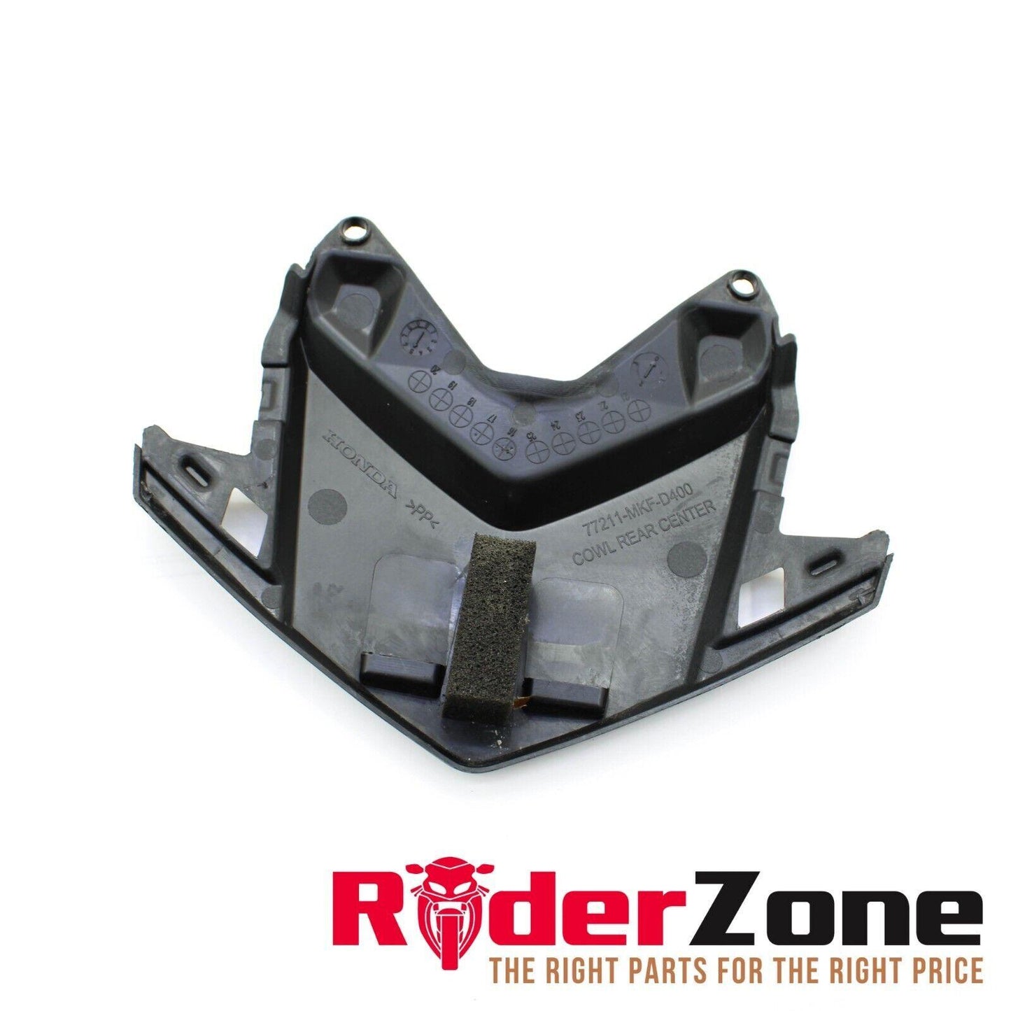 2017 - 2019 HONDA CBR1000RR CENTER TAIL FAIRING TAIL FAIRING REAR BLACK STOCK