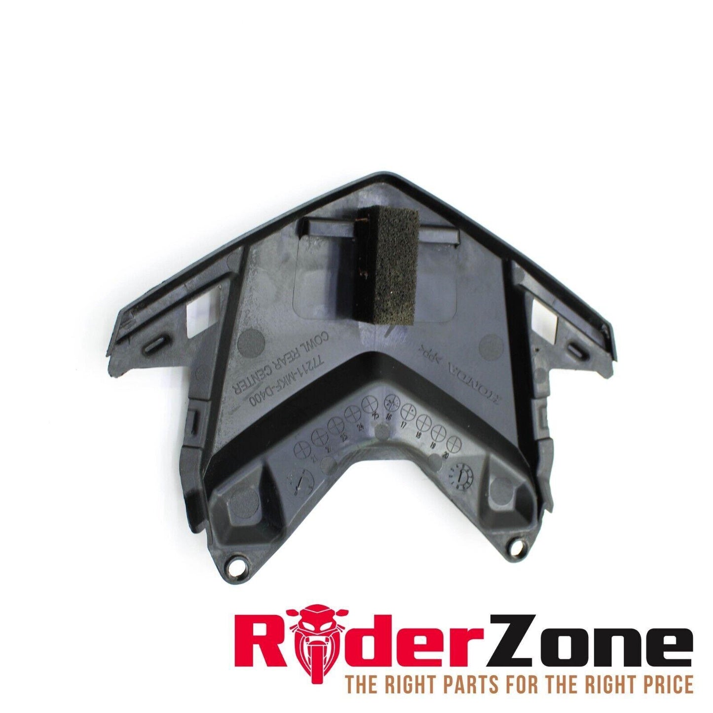 2017 - 2019 HONDA CBR1000RR CENTER TAIL FAIRING TAIL FAIRING REAR BLACK STOCK