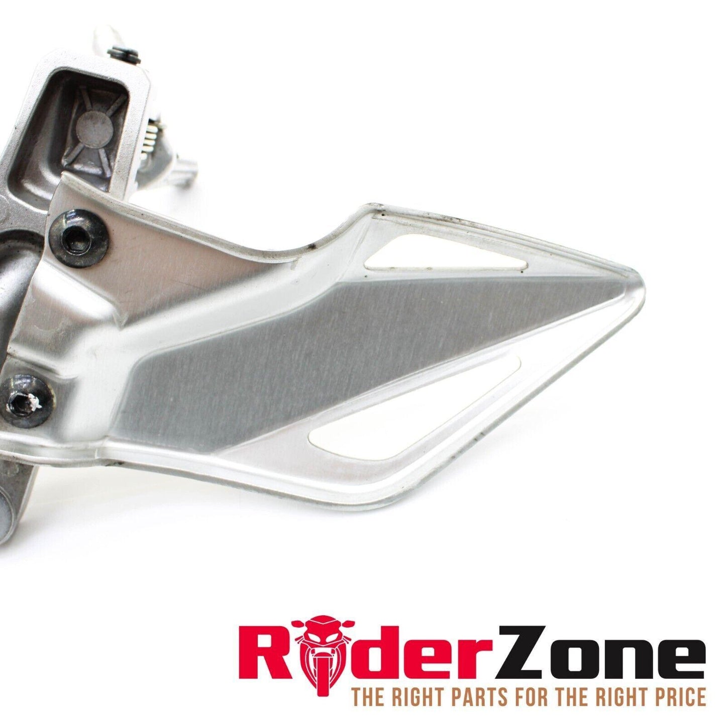 2017 - 2019 HONDA CBR1000RR LEFT REARSET FOOT PEG SILVER FOOT GUARD BOLTS STOCK