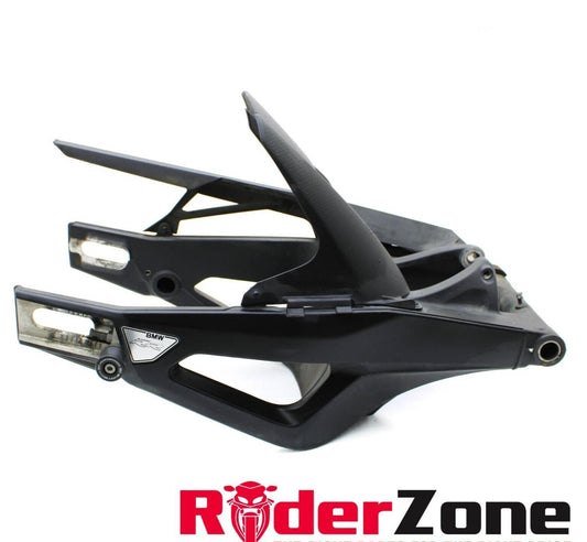 2020 - 2023 BMW S1000RR SWINGARM REAR FENDER CHAIN GUARD BLACK STRAIGHT STOCK