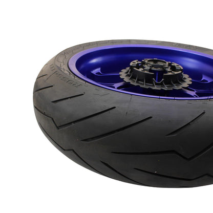 2020 - 2024 YAMAHA YZF R1 REAR WHEEL BACK RIM TIRE RUBBER HUB BLUE OEM
