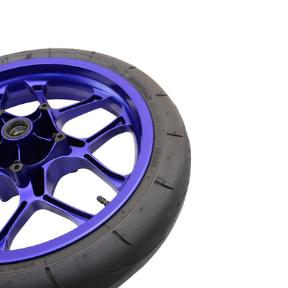 2020 - 2024 YAMAHA YZF R1 FRONT WHEEL RIM TIRE RUBBER BLUE STOCK OEM