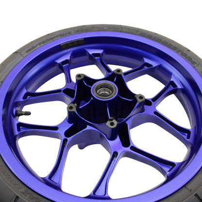 2020 - 2024 YAMAHA YZF R1 FRONT WHEEL RIM TIRE RUBBER BLUE STOCK OEM