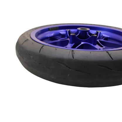 2020 - 2024 YAMAHA YZF R1 FRONT WHEEL RIM TIRE RUBBER BLUE STOCK OEM