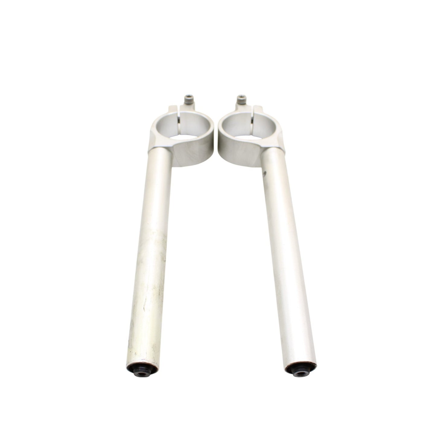 2020 - 2024 YAMAHA YZF R1 CLIP ON HANDLE BAR LEFT RIGHT SILVER STRAIGHT STOCK