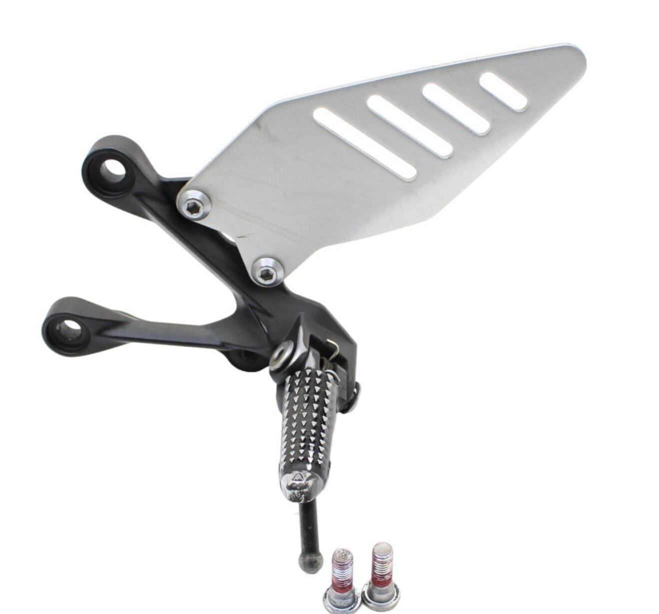 2013 - 2018 KAWASAKI NINJA ZX6R LEFT REARSET DRIVER FOOT PEG REST STOP BOLTS OEM