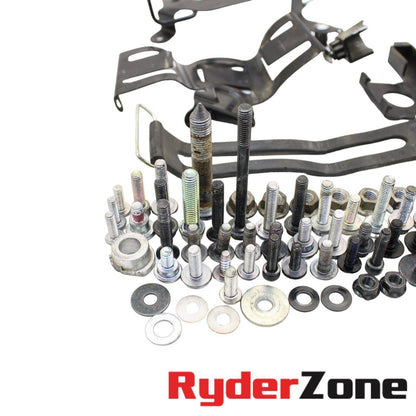 2013 - 2018 KAWASAKI NINJA ZX6R BOLTS SET HARDWARE KIT HOSES BRACKETS MOUNT