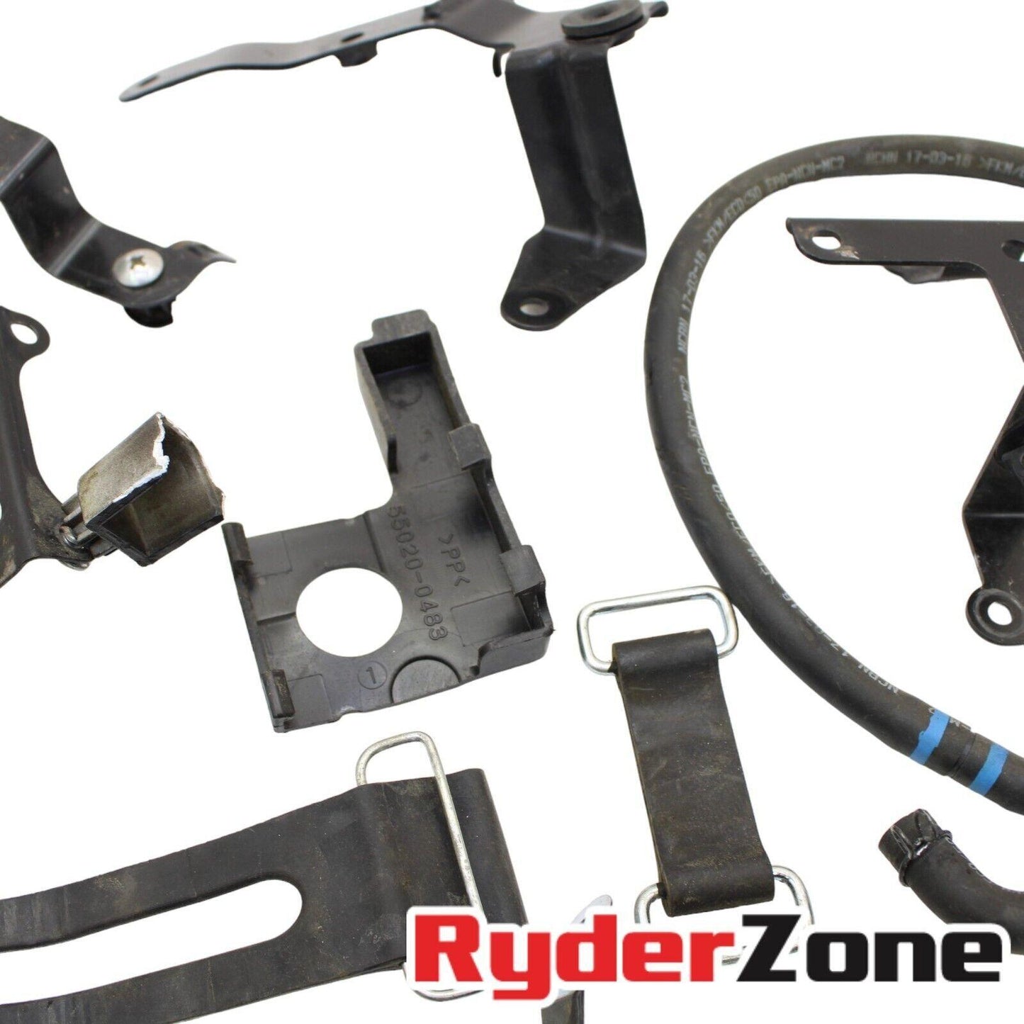 2013 - 2018 KAWASAKI NINJA ZX6R BOLTS SET HARDWARE KIT HOSES BRACKETS MOUNT