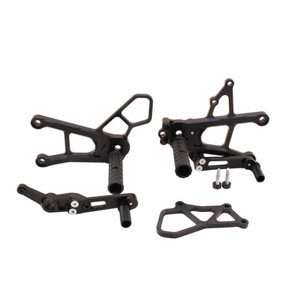 2020 - 2024 YAMAHA YZF R1 REAR SET DRIVER FOOT REST LEFT RIGHT PEDALS WOODCRAFT
