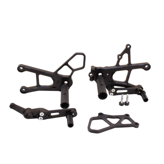 2020 - 2024 YAMAHA YZF R1 REAR SET DRIVER FOOT REST LEFT RIGHT PEDALS WOODCRAFT