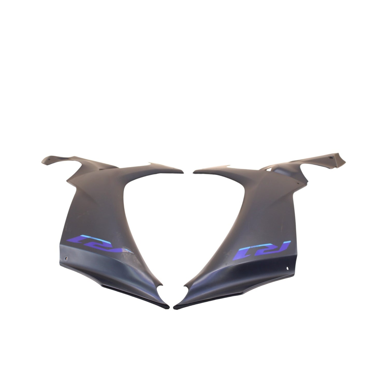 2020 - 2024 YAMAHA YZF R1 MID FAIRING SIDE COWL LEFT RIGHT SET STOCK *SCUFFED*