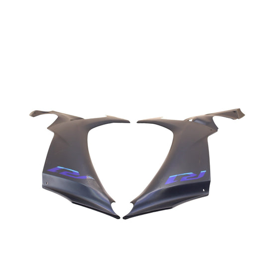 2020 - 2024 YAMAHA YZF R1 MID FAIRING SIDE COWL LEFT RIGHT SET STOCK *SCUFFED*