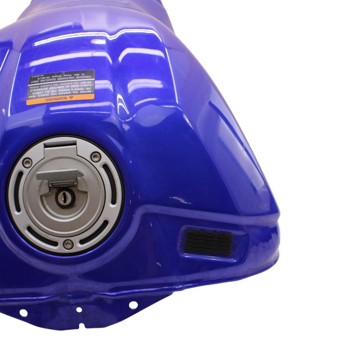 2020 - 2024 YAMAHA YZF R1 GAS TANK FUEL PETROL RESERVOIR CAP BLUE STOCK *DENTED*