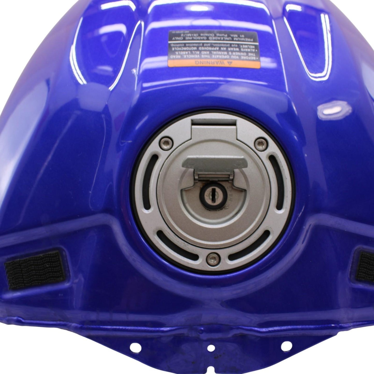 2020 - 2024 YAMAHA YZF R1 GAS TANK FUEL PETROL RESERVOIR CAP BLUE STOCK *DENTED*