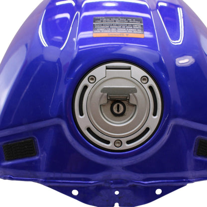 2020 - 2024 YAMAHA YZF R1 GAS TANK FUEL PETROL RESERVOIR CAP BLUE STOCK *DENTED*