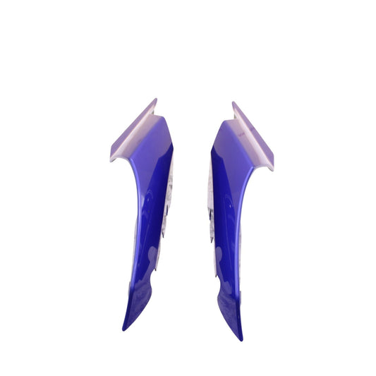 2020 - 2024 YAMAHA YZF R1 TAIL FAIRING SIDE COWL LEFT RIGHT BLUE *SCUFFED*