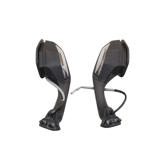 2020 - 2024 YAMAHA YZF R1 REAR VIEW MIRRORS TURN SIGNALS SET PAIR STOCK OEM