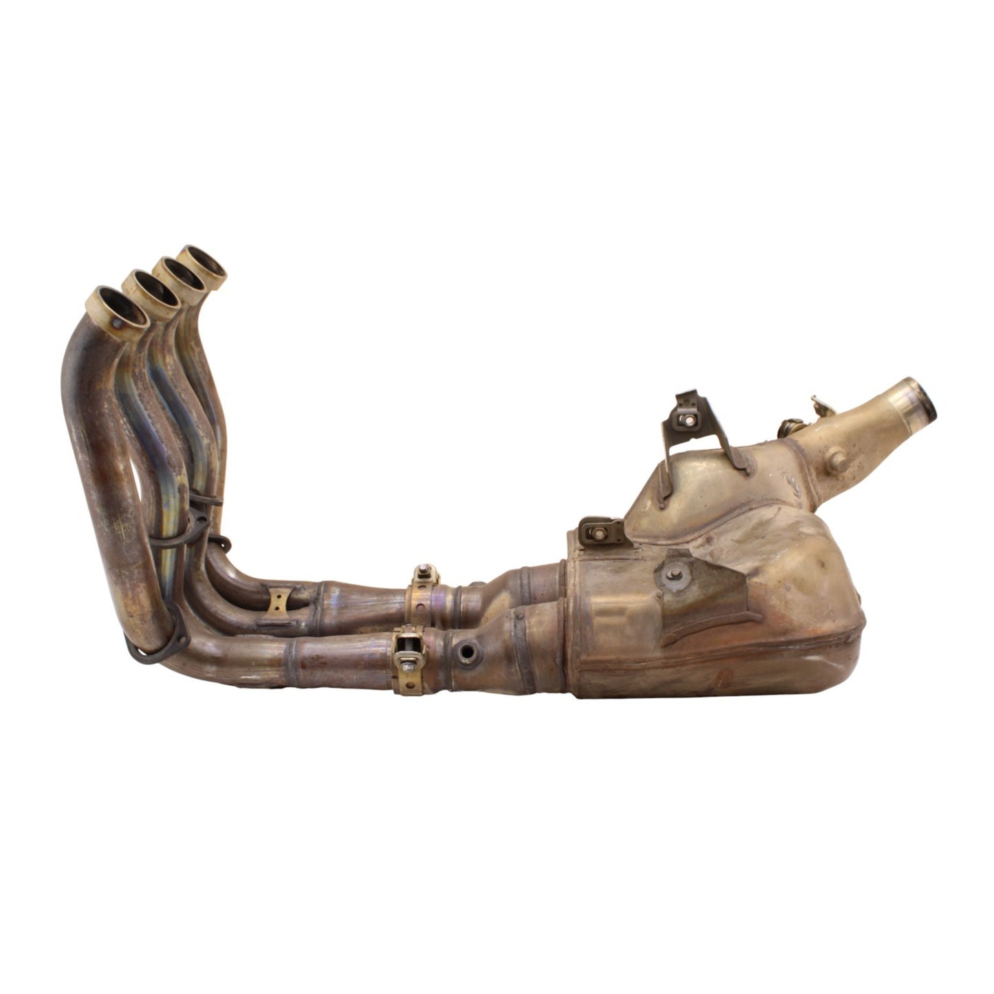 2020 - 2024 YAMAHA YZF R1 HEADERS EXHAUST SYSTEM MANIFOLD CAT STOCK OEM