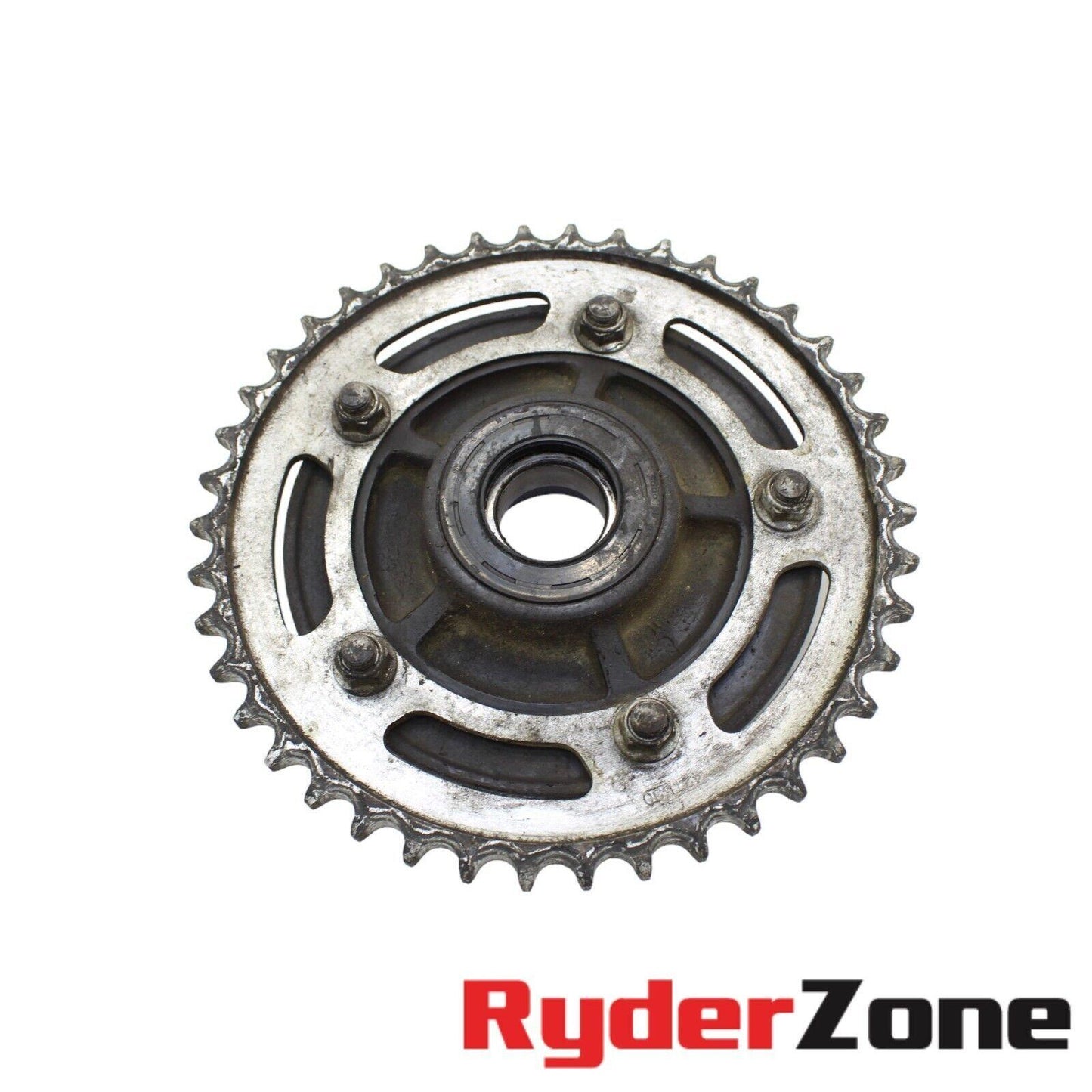 2005 2006 SUZUKI GSXR 1000 REAR SPROCKET WHEEL HUB CUSHIONS DRIVE GEAR SILVER