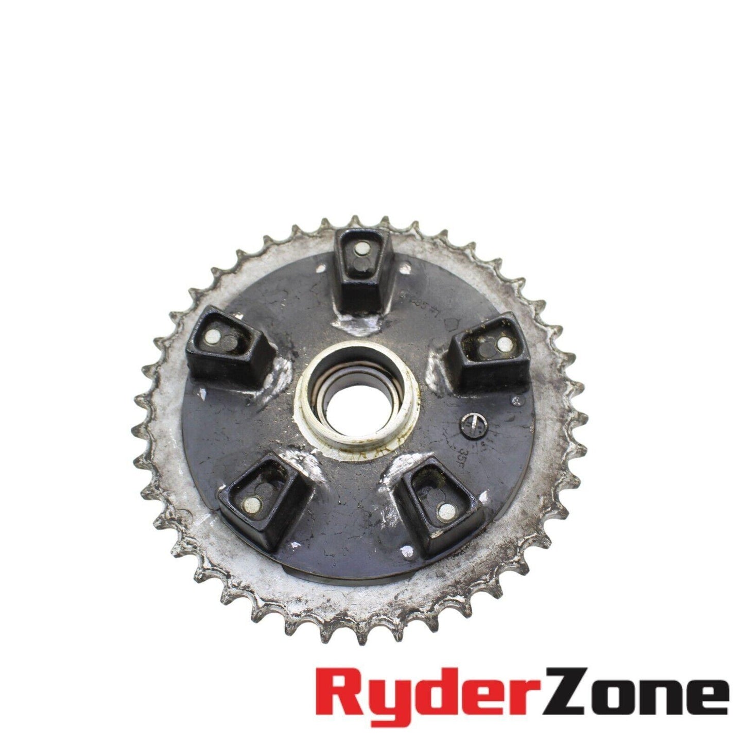 2005 2006 SUZUKI GSXR 1000 REAR SPROCKET WHEEL HUB CUSHIONS DRIVE GEAR SILVER