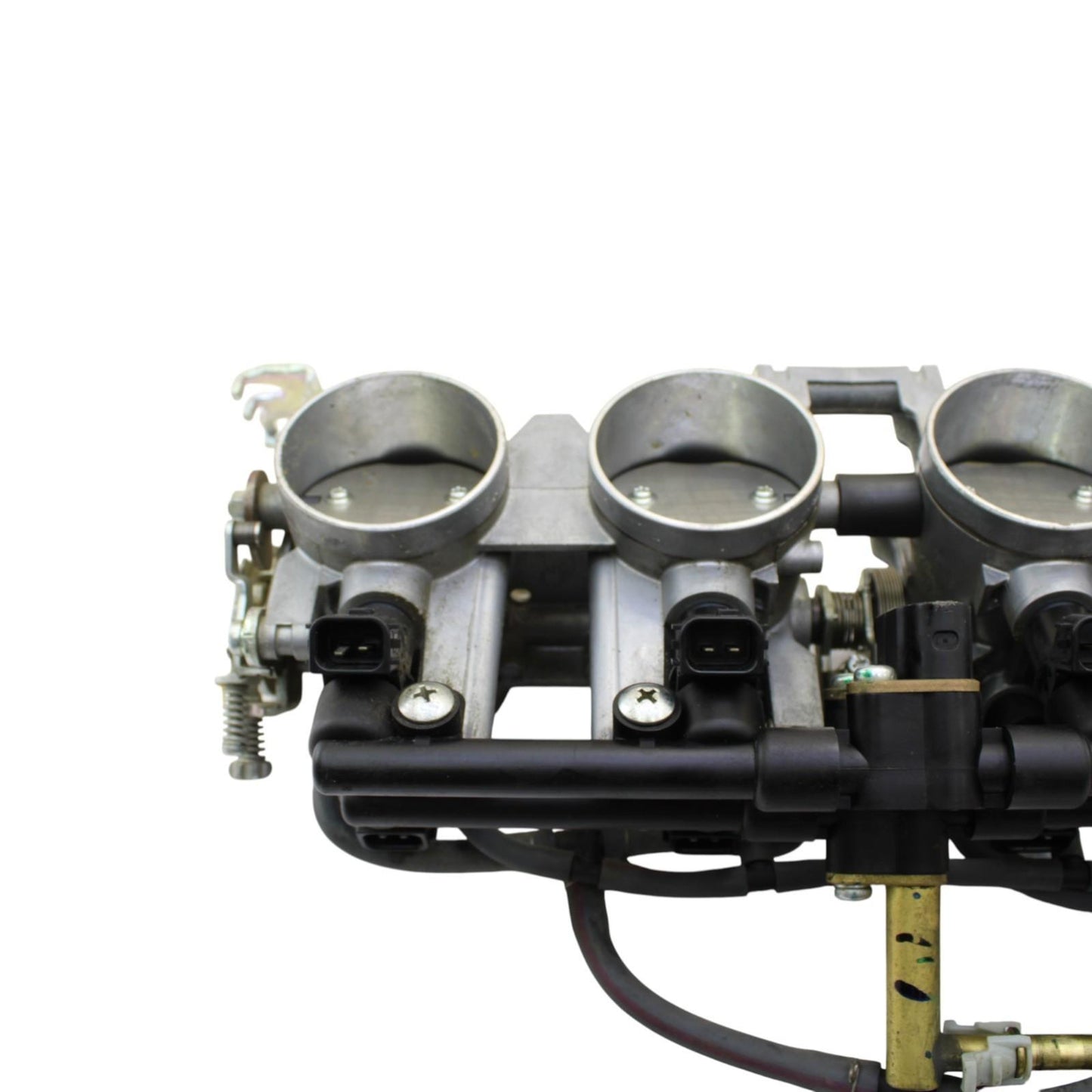 2005 2006 SUZUKI GSXR 1000 THROTTLE BODY MAIN FUEL INJECTORS BODIES ELECTRICAL