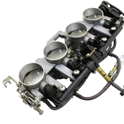 2005 2006 SUZUKI GSXR 1000 THROTTLE BODY MAIN FUEL INJECTORS BODIES ELECTRICAL