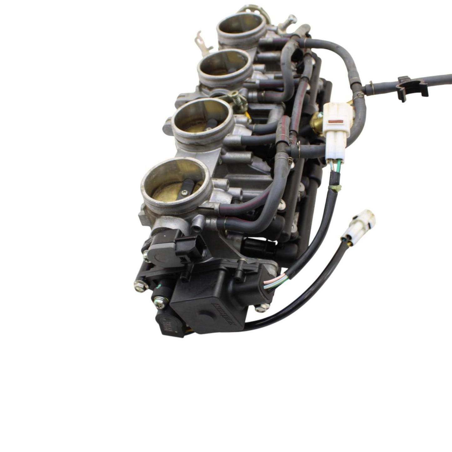 2005 2006 SUZUKI GSXR 1000 THROTTLE BODY MAIN FUEL INJECTORS BODIES ELECTRICAL