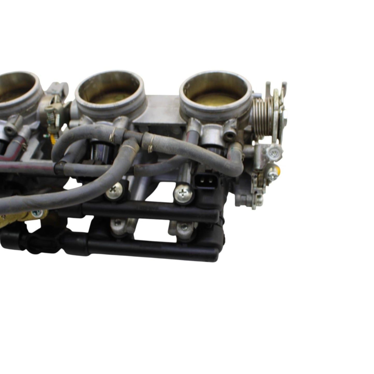 2005 2006 SUZUKI GSXR 1000 THROTTLE BODY MAIN FUEL INJECTORS BODIES ELECTRICAL