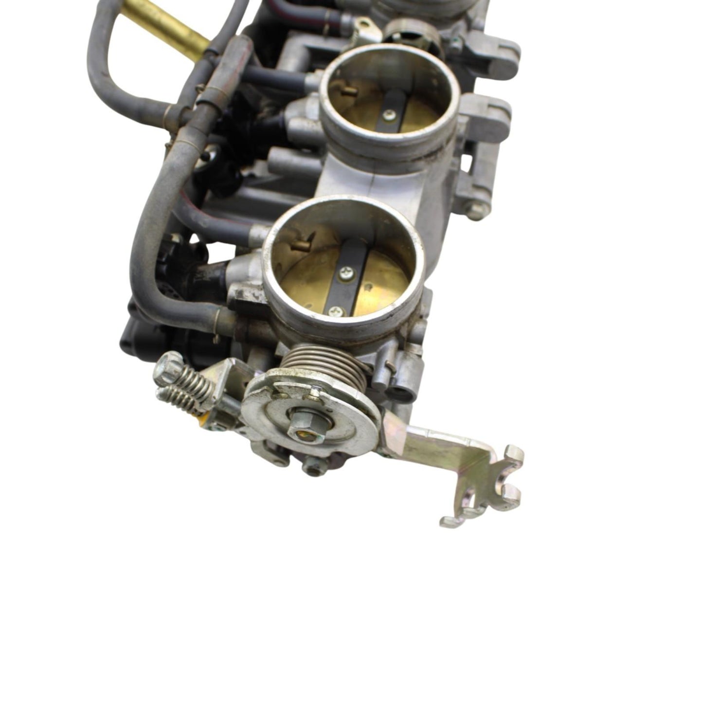 2005 2006 SUZUKI GSXR 1000 THROTTLE BODY MAIN FUEL INJECTORS BODIES ELECTRICAL